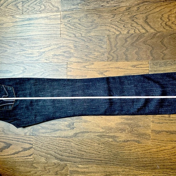 Citizens Of Humanity Ava Jeans Size 28 Low Rise Classic Straight Leg Dark Wash - Picture 12 of 16
